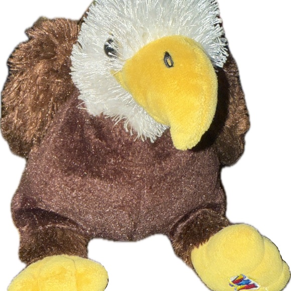 Original Ganz Webkinz Line Eagle Toy Plush 2008 - HM214 - Picture 1 of 7